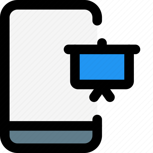 Mobile, presentation, work, office icon - Download on Iconfinder