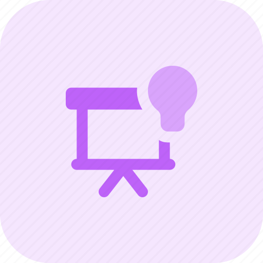 Presentation, light, work, office icon - Download on Iconfinder