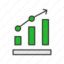 bar graph, data analysis, marketing, growth