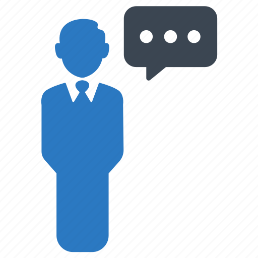 Businessmen, conversation, speech icon - Download on Iconfinder