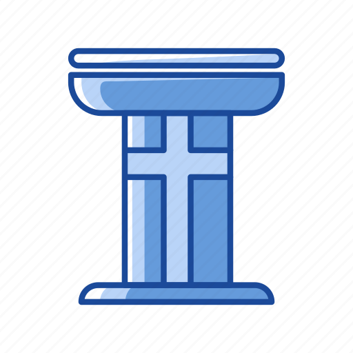 Church, platform, pulpit, stand icon - Download on Iconfinder