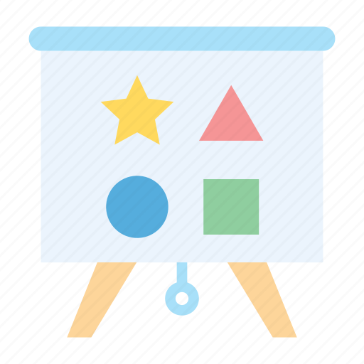 Presentation, flat, comp, diversity, board, business icon - Download on Iconfinder