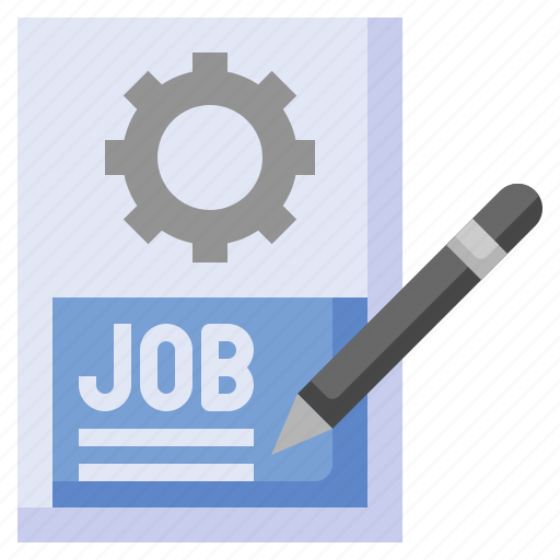 Job, portfolio, pen, resume, application icon - Download on Iconfinder