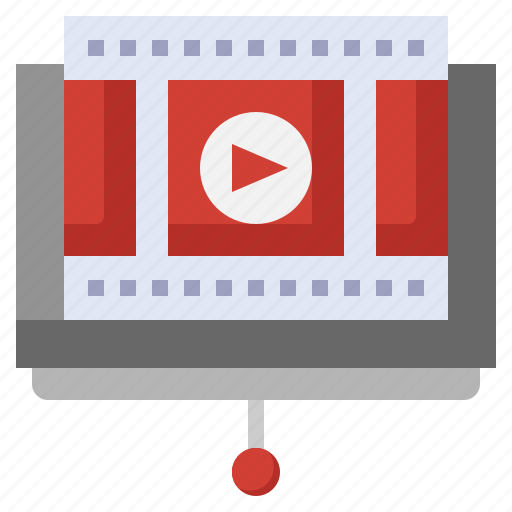 Video, presentation, finances, education, statistics icon - Download on Iconfinder