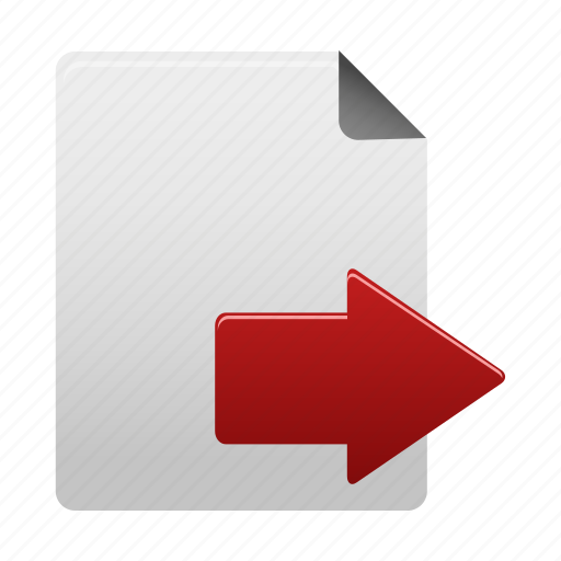 Export, arrow, arrows, direction, file, files, right icon - Download on Iconfinder