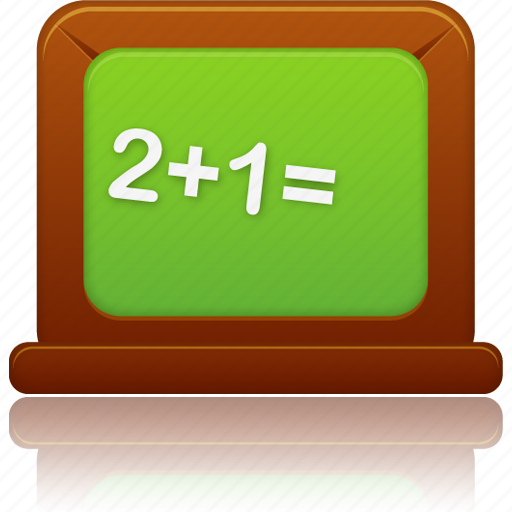 Blackboard, teach, training, school, math, study, calculator icon - Download on Iconfinder