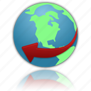 planet, world, earth, internet, globe, service, web, network, browser