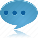 message, bubble, chat, talk, speech, comment