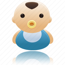 Baby Boy Child Newborn Icon