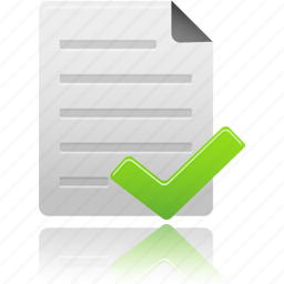 Documents, check, accept, complete, file, paper, document icon - Download on Iconfinder