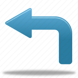 Turn, arrow, left, back, arrows, direction icon - Download on Iconfinder