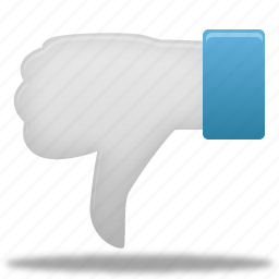 Down, guester, thumb icon - Download on Iconfinder