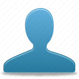 Profile, account, male, man, blue, user, person icon - Download on Iconfinder