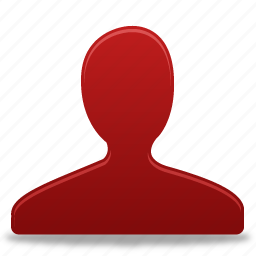 User, red, profile, male, man, account, people icon - Download on Iconfinder