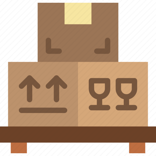 Delivery, package, packages, receive, storage, track icon - Download on Iconfinder