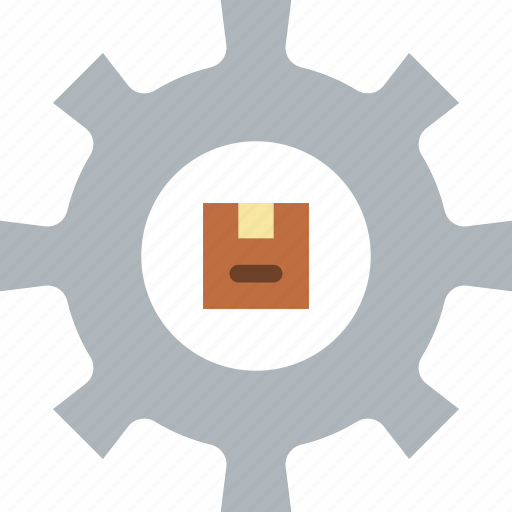 Delivery, package, receive, settings, track icon - Download on Iconfinder