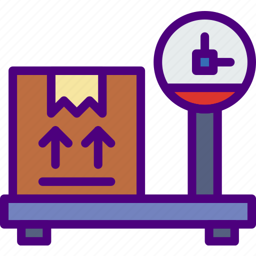 Delivery, package, receive, track, weight icon - Download on Iconfinder