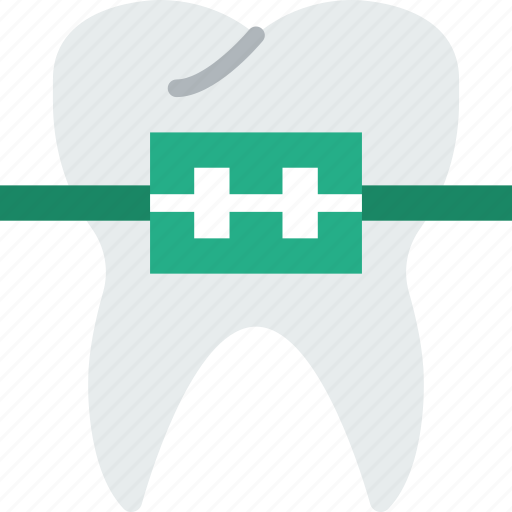 Braces, dental, dentist, doctor, hospital, teeth icon - Download on Iconfinder