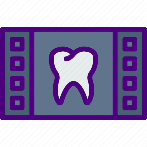 Dental, dentist, doctor, film, hospital, teeth icon - Download on Iconfinder