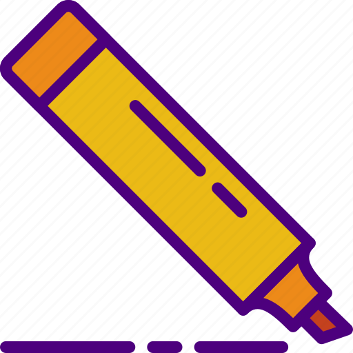 College, education, learn, marker, school icon - Download on Iconfinder
