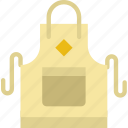 apron, eat, food, kitchen, restaurant