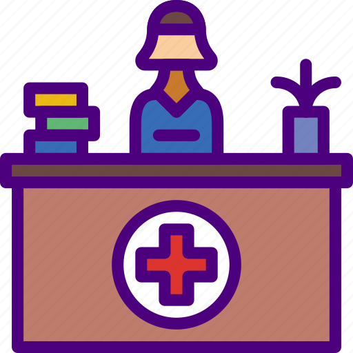 Doctor, hospital, medic, medicine, reception icon - Download on Iconfinder