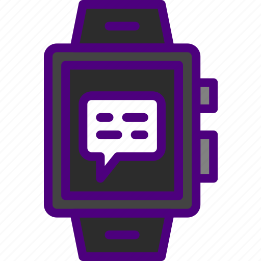 App, conversation, interface, smart, watch icon - Download on Iconfinder