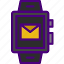 app, interface, mail, smart, watch