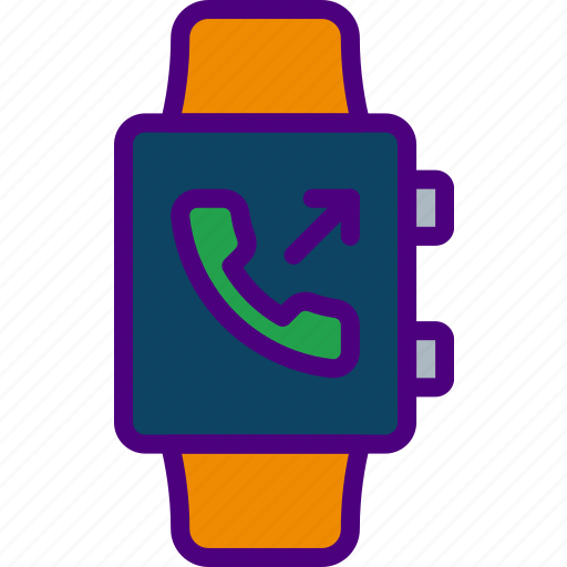 App, interface, phonecall, receive, smart, watch icon - Download on Iconfinder