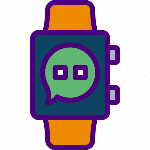 App, conversation, interface, smart, watch icon - Download on Iconfinder