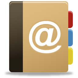 Contacts, addressbook, contact us, mail icon - Free download