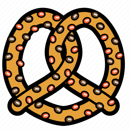 Auntie, bake, cookies, food, pastries, pretzel, snack icon - Download on Iconfinder