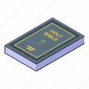 holy, bible, isometric