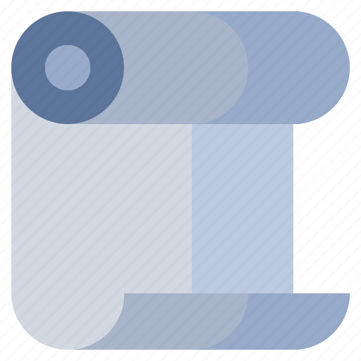 Paper, receipt, roll, thermal, vinyl icon - Download on Iconfinder