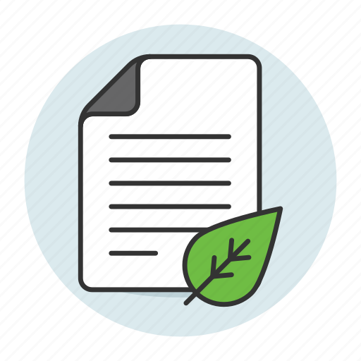 Leaf, one sided, printing, paper, sheet, single, pages icon - Download on Iconfinder