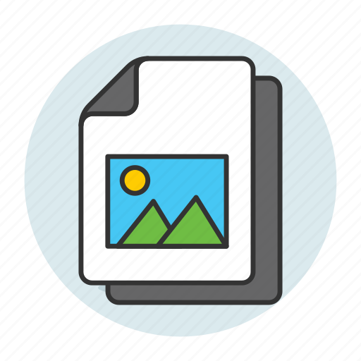 Image printing, file, format, document, extension, file type icon - Download on Iconfinder