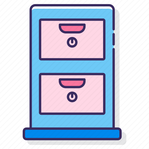 Cabinet, document, file icon - Download on Iconfinder