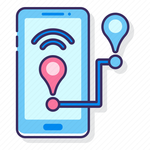 Gps, location, map, tracking icon - Download on Iconfinder