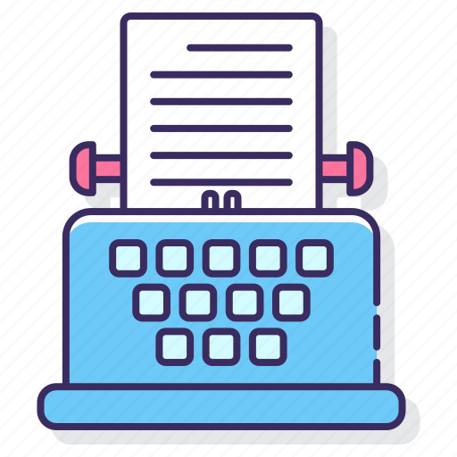 Machine, typewriter, typing, writing icon - Download on Iconfinder