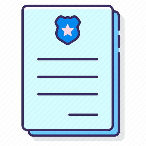 Document, law, paper, warrant icon - Download on Iconfinder