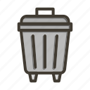 dumpster, garbage, trash, bin, waste