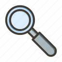 magnifying glass, search, magnifier, find, zoom