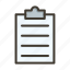clipboard, document, list, checklist, report 