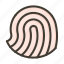 fingerprint, security, biometric, scan, protection 