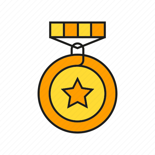 Award, ceremony, medal, reward, star, success, win icon - Download on Iconfinder