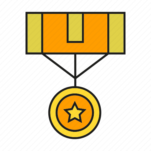 Badge, insignia, military rank, rank, seal, star, status icon - Download on Iconfinder