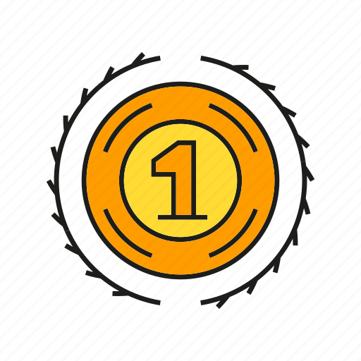 Achievement, best, medal, one, prize, success, win icon - Download on Iconfinder