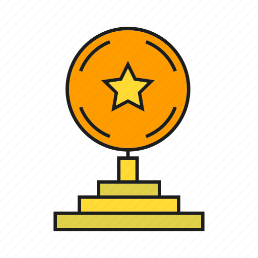 Achievement, award, prize, reward, success, trophy, win icon - Download on Iconfinder