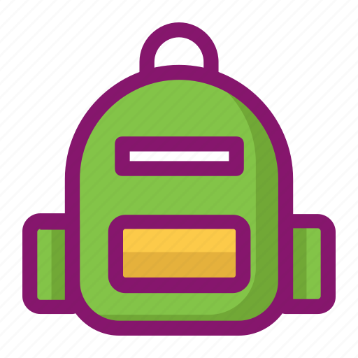 Backpack, bag, clothing, ecommerce, fashion, travel, vacation icon - Download on Iconfinder