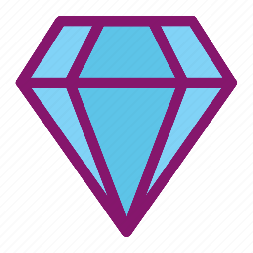 Diamond, ecommerce, gem, gold, jewelry, shop, shopping icon - Download on Iconfinder